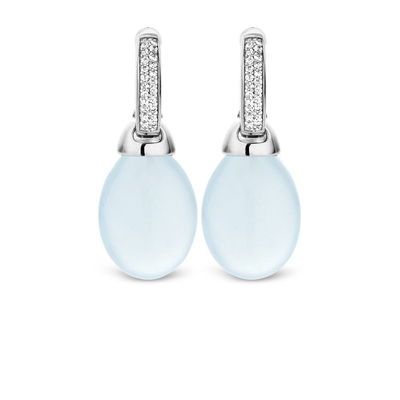 Blue Earrings by Ti Sento - Available at SHOPKURY.COM. Free Shipping on orders over $200. Trusted jewelers since 1965, from San Juan, Puerto Rico.