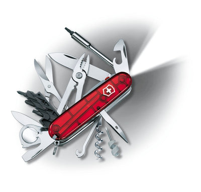 cybertool 34 lite, ruby 91mm by Victorinox Swiss Army - Available at SHOPKURY.COM. Free Shipping on orders over $200. Trusted jewelers since 1965, from San Juan, Puerto Rico.