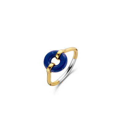 Small Coin Blue Lapis Ring by Ti Sento - Available at SHOPKURY.COM. Free Shipping on orders over $200. Trusted jewelers since 1965, from San Juan, Puerto Rico.