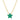 Green Tsavolite Star Necklace 14K by Kury - Available at SHOPKURY.COM. Free Shipping on orders over $200. Trusted jewelers since 1965, from San Juan, Puerto Rico.