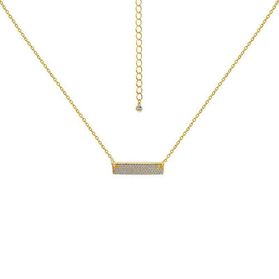 Essential Bar Necklace by Kury - Available at SHOPKURY.COM. Free Shipping on orders over $200. Trusted jewelers since 1965, from San Juan, Puerto Rico.
