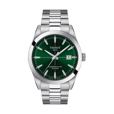 Gentleman Powermatic 40MM Green by Tissot - Available at SHOPKURY.COM. Free Shipping on orders over $200. Trusted jewelers since 1965, from San Juan, Puerto Rico.