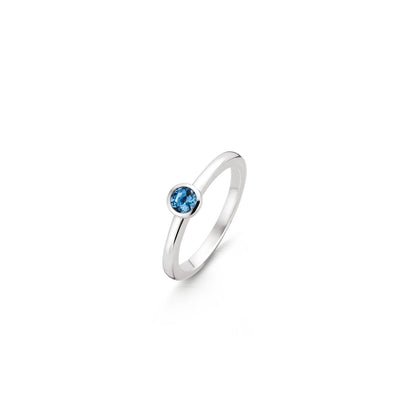 Mini Blue Ring by Ti Sento - Available at SHOPKURY.COM. Free Shipping on orders over $200. Trusted jewelers since 1965, from San Juan, Puerto Rico.