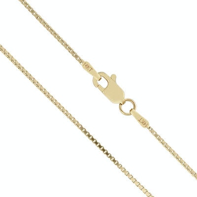 Box Chain 1mm by Kury - Available at SHOPKURY.COM. Free Shipping on orders over $200. Trusted jewelers since 1965, from San Juan, Puerto Rico.