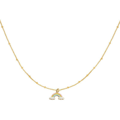 Rainbow Kids Necklace by Kury - Available at SHOPKURY.COM. Free Shipping on orders over $200. Trusted jewelers since 1965, from San Juan, Puerto Rico.