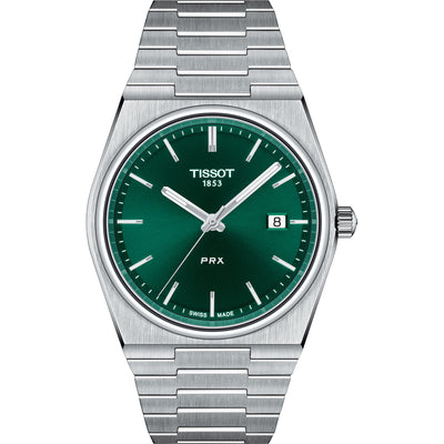 PRX 40250 Green 40MM by Tissot - Available at SHOPKURY.COM. Free Shipping on orders over $200. Trusted jewelers since 1965, from San Juan, Puerto Rico.
