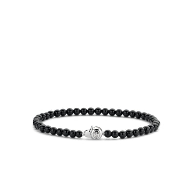 Radiant Onyx Black Bead Bracelet by Ti Sento - Available at SHOPKURY.COM. Free Shipping on orders over $200. Trusted jewelers since 1965, from San Juan, Puerto Rico.