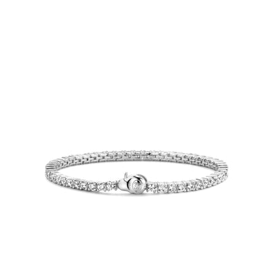 WOW Tennis Bracelet Petit by Ti Sento - Available at SHOPKURY.COM. Free Shipping on orders over $200. Trusted jewelers since 1965, from San Juan, Puerto Rico.