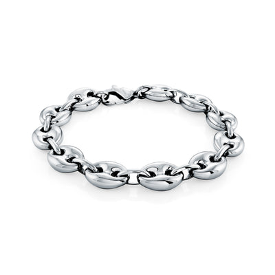 G-ucci Steel Link Bracelet by Italgem - Available at SHOPKURY.COM. Free Shipping on orders over $200. Trusted jewelers since 1965, from San Juan, Puerto Rico.