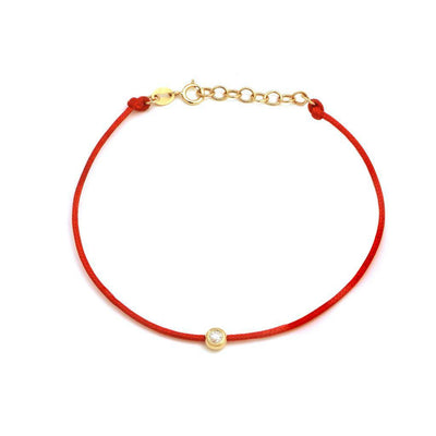 Lucky Diamond Cord Bracelet by Kury - Available at SHOPKURY.COM. Free Shipping on orders over $200. Trusted jewelers since 1965, from San Juan, Puerto Rico.