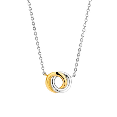 Infinite Wish Golden Necklace by Ti Sento - Available at SHOPKURY.COM. Free Shipping on orders over $200. Trusted jewelers since 1965, from San Juan, Puerto Rico.