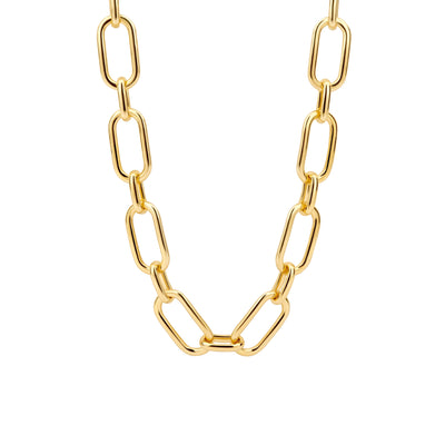 Classical Golden Necklace by Ti Sento - Available at SHOPKURY.COM. Free Shipping on orders over $200. Trusted jewelers since 1965, from San Juan, Puerto Rico.