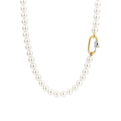 Pearl 8MM Bead Necklace by Ti Sento - Available at SHOPKURY.COM. Free Shipping on orders over $200. Trusted jewelers since 1965, from San Juan, Puerto Rico.