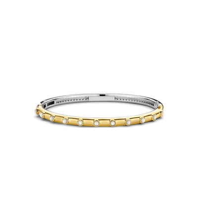 Cactus Golden Bracelet by Ti Sento - Available at SHOPKURY.COM. Free Shipping on orders over $200. Trusted jewelers since 1965, from San Juan, Puerto Rico.