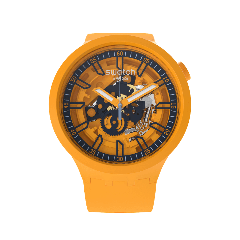 BIG BOLD fresh orange by Swatch - Available at SHOPKURY.COM. Free Shipping on orders over $200. Trusted jewelers since 1965, from San Juan, Puerto Rico.