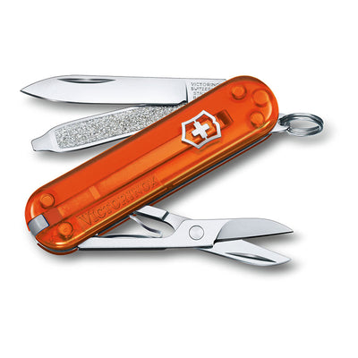 Classic Fire Opal 58mm Knife by Victorinox Swiss Army - Available at SHOPKURY.COM. Free Shipping on orders over $200. Trusted jewelers since 1965, from San Juan, Puerto Rico.