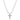 Itty Bitty Diamond Cross Necklace 14KW by Kury - Available at SHOPKURY.COM. Free Shipping on orders over $200. Trusted jewelers since 1965, from San Juan, Puerto Rico.