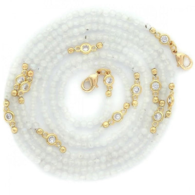 Moonstone Multi-way Chain by Kury - Available at SHOPKURY.COM. Free Shipping on orders over $200. Trusted jewelers since 1965, from San Juan, Puerto Rico.