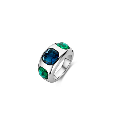 Italian Vintage Ocean Ring by Ti Sento - Available at SHOPKURY.COM. Free Shipping on orders over $200. Trusted jewelers since 1965, from San Juan, Puerto Rico.