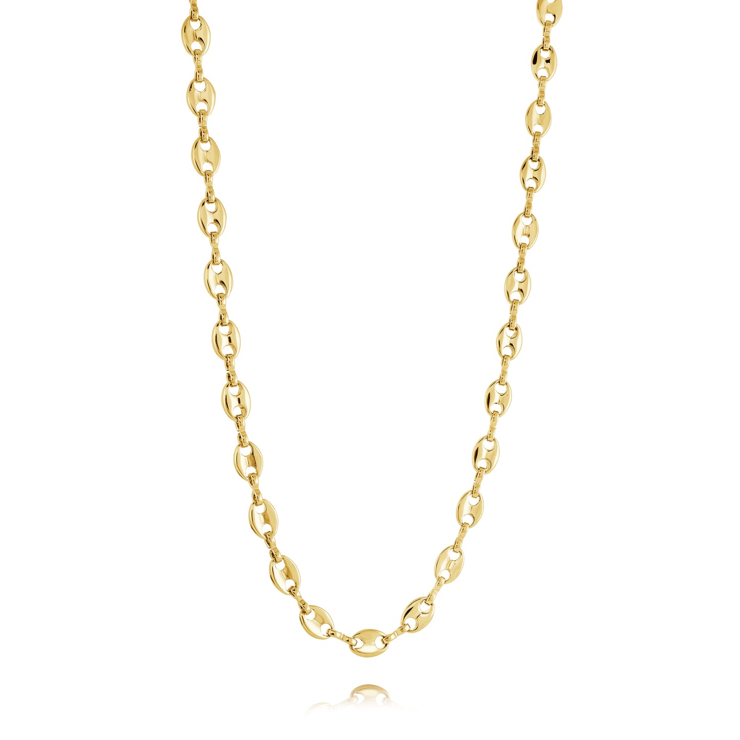 Mini G-ucci Yellow IP Steel Chain by Italgem - Available at SHOPKURY.COM. Free Shipping on orders over $200. Trusted jewelers since 1965, from San Juan, Puerto Rico.