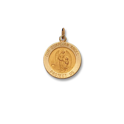 Guardian Angel Medal by Kury - Available at SHOPKURY.COM. Free Shipping on orders over $200. Trusted jewelers since 1965, from San Juan, Puerto Rico.