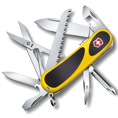 Evolution grip S18 Yellow and Black Knife - SHOPKURY.COM