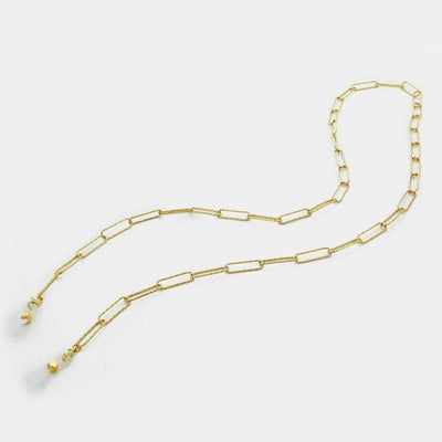Textured Paperclip Multi way Chain by Kury - Available at SHOPKURY.COM. Free Shipping on orders over $200. Trusted jewelers since 1965, from San Juan, Puerto Rico.