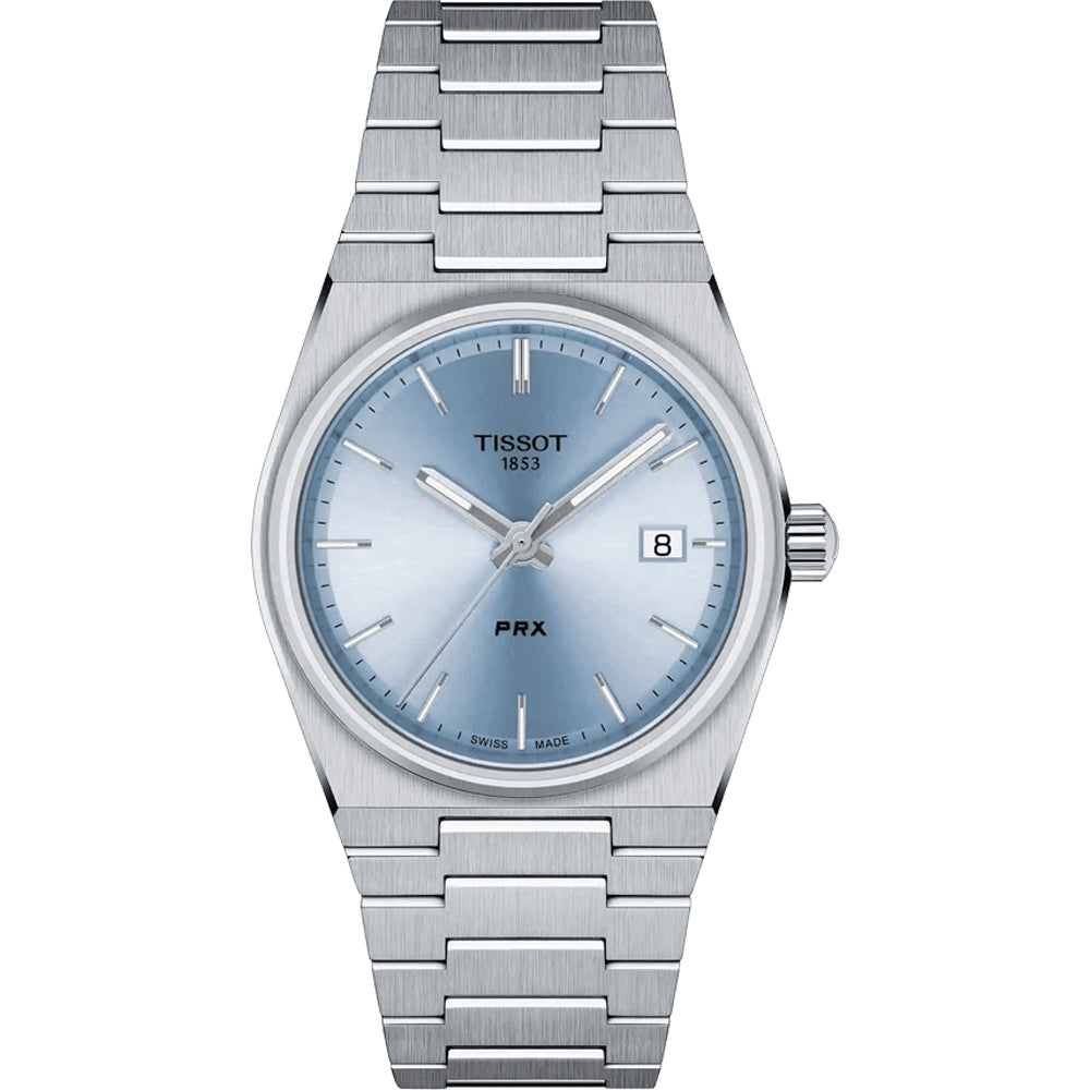 PRX 35MM Light Blue by Tissot - Available at SHOPKURY.COM. Free Shipping on orders over $200. Trusted jewelers since 1965, from San Juan, Puerto Rico.