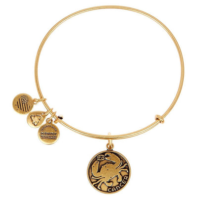 Cancer Zodiac Bangle by Alex and Ani - Available at SHOPKURY.COM. Free Shipping on orders over $200. Trusted jewelers since 1965, from San Juan, Puerto Rico.