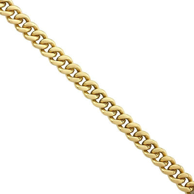 Cuban Hollow 4.5MM Link Chain by Kury - Available at SHOPKURY.COM. Free Shipping on orders over $200. Trusted jewelers since 1965, from San Juan, Puerto Rico.