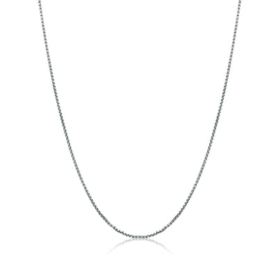 2.5mm Gunmetal Round Box Chain by Italgem - Available at SHOPKURY.COM. Free Shipping on orders over $200. Trusted jewelers since 1965, from San Juan, Puerto Rico.