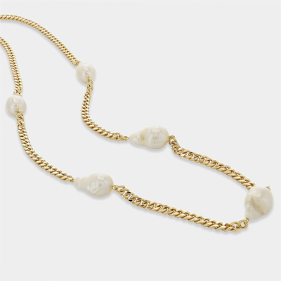 Baroque Pearl Multi Way Chain by Kury - Available at SHOPKURY.COM. Free Shipping on orders over $200. Trusted jewelers since 1965, from San Juan, Puerto Rico.