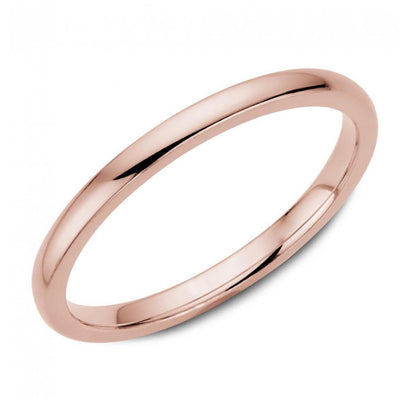 Basic 2mm Solid Gold Ring 14KR by Kury - Available at SHOPKURY.COM. Free Shipping on orders over $200. Trusted jewelers since 1965, from San Juan, Puerto Rico.