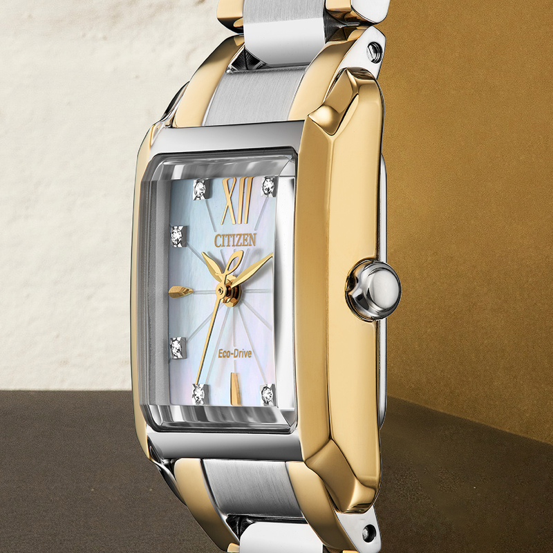 Bianca 2Tone 22MM by Citizen - Available at SHOPKURY.COM. Free Shipping on orders over $200. Trusted jewelers since 1965, from San Juan, Puerto Rico.
