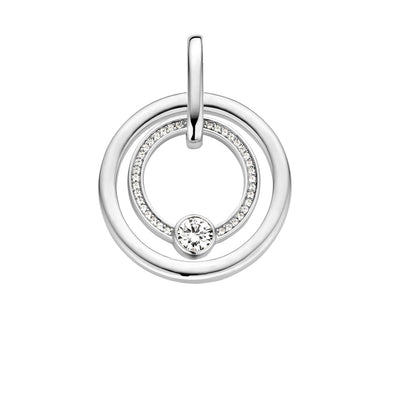 Shine Around Silver Pendant by Ti Sento - Available at SHOPKURY.COM. Free Shipping on orders over $200. Trusted jewelers since 1965, from San Juan, Puerto Rico.