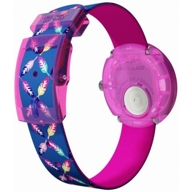 Cool Feathers by Flik Flak by Swatch - Available at SHOPKURY.COM. Free Shipping on orders over $200. Trusted jewelers since 1965, from San Juan, Puerto Rico.