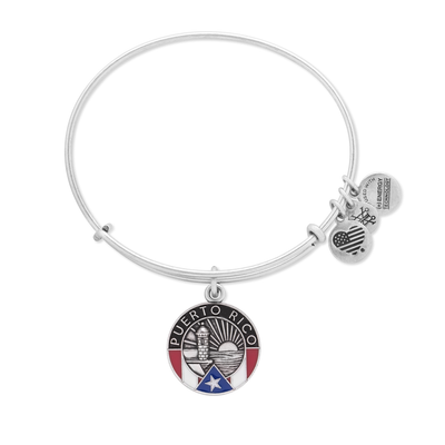 Puerto Rico Bracelet by Alex and Ani - Available at SHOPKURY.COM. Free Shipping on orders over $200. Trusted jewelers since 1965, from San Juan, Puerto Rico.