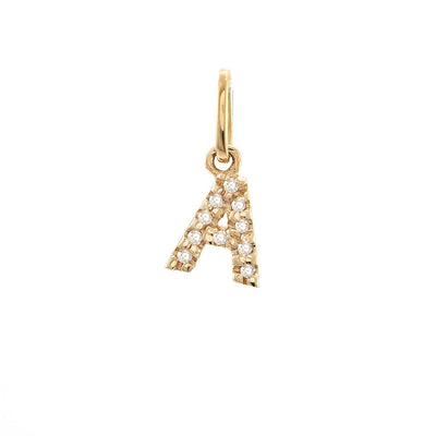 Mini Initial Diamond Pendant by Kury - Available at SHOPKURY.COM. Free Shipping on orders over $200. Trusted jewelers since 1965, from San Juan, Puerto Rico.