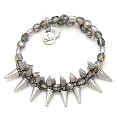 Rock and Raw Prism Bracelet by Alex And Ani - Available at SHOPKURY.COM. Free Shipping on orders over $200. Trusted jewelers since 1965, from San Juan, Puerto Rico.