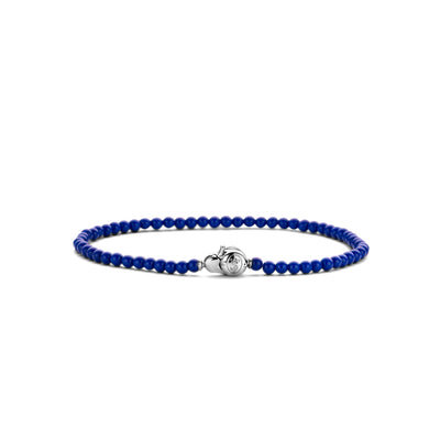 Blue Bead Bracelet by Ti Sento - Available at SHOPKURY.COM. Free Shipping on orders over $200. Trusted jewelers since 1965, from San Juan, Puerto Rico.