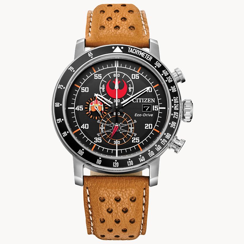 Star Wars Rebel Pilot 44mm by Citizen - Available at SHOPKURY.COM. Free Shipping on orders over $200. Trusted jewelers since 1965, from San Juan, Puerto Rico.