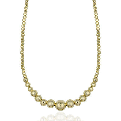 Graduated 2-6mm Bead Necklace by Kury Sale - Available at SHOPKURY.COM. Free Shipping on orders over $200. Trusted jewelers since 1965, from San Juan, Puerto Rico.