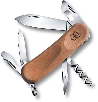 Evolution wood 10, walnut 85mm Knife - SHOPKURY.COM