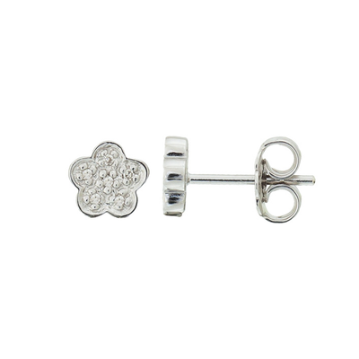Flower Earrings by Kury - Available at SHOPKURY.COM. Free Shipping on orders over $200. Trusted jewelers since 1965, from San Juan, Puerto Rico.