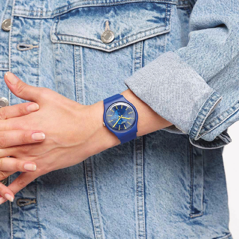 sunbrush sky by Swatch - Available at SHOPKURY.COM. Free Shipping on orders over $200. Trusted jewelers since 1965, from San Juan, Puerto Rico.