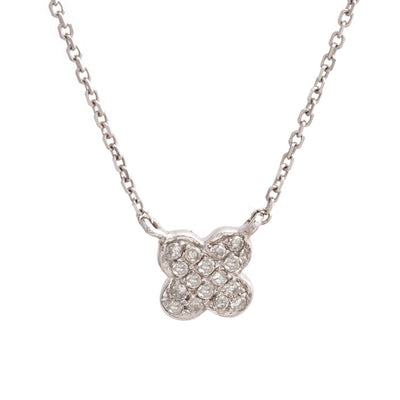 Petit Flower Necklace by Kury - Available at SHOPKURY.COM. Free Shipping on orders over $200. Trusted jewelers since 1965, from San Juan, Puerto Rico.