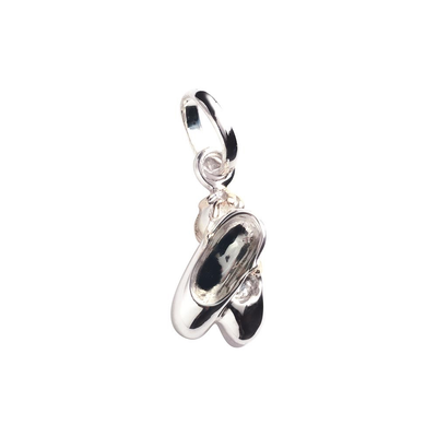 Ballet Shoes Pendant by Links Of London - Available at SHOPKURY.COM. Free Shipping on orders over $200. Trusted jewelers since 1965, from San Juan, Puerto Rico.