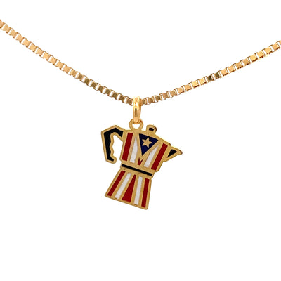 Greca Puerto Rico Pendant by Kury - Available at SHOPKURY.COM. Free Shipping on orders over $200. Trusted jewelers since 1965, from San Juan, Puerto Rico.