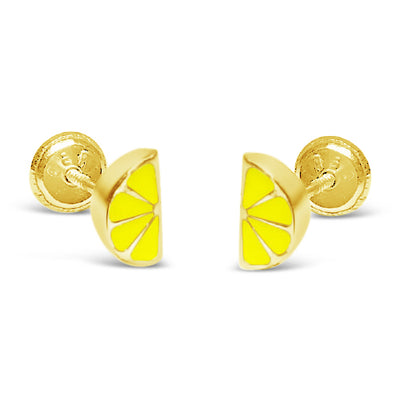 Lime Stud Earrings by Kury - Available at SHOPKURY.COM. Free Shipping on orders over $200. Trusted jewelers since 1965, from San Juan, Puerto Rico.