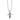 Black Steel Rose Cross Steel Necklace - SHOPKURY.COM